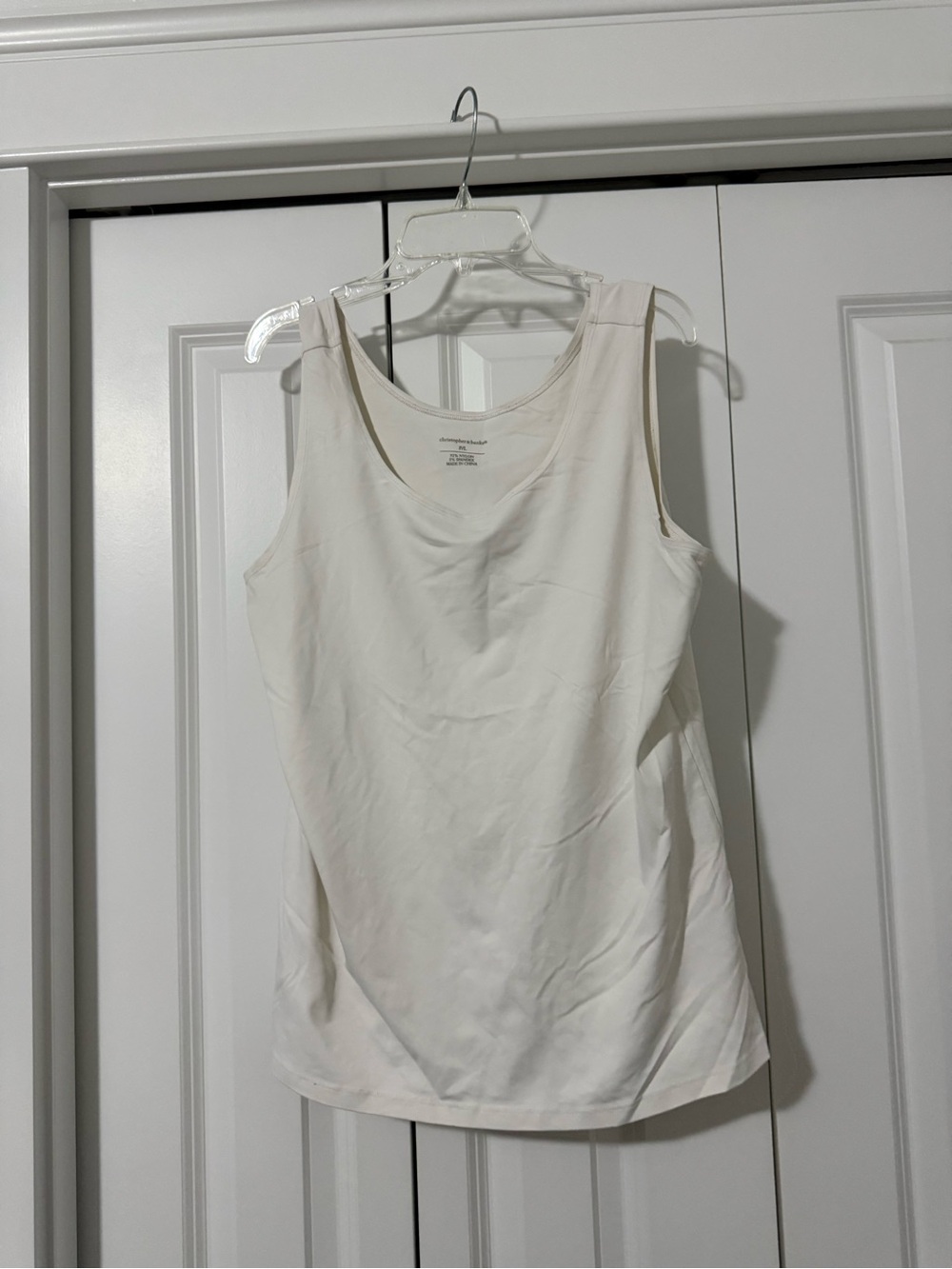 Christopher & Banks White Tank Top | Lp